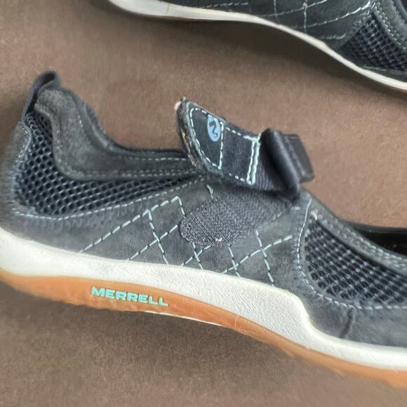 Merrell Lorelei Leather & Mesh Casual Mary Jane Style Sneaker Shoe Size 7.5 - Picture 7 of 12